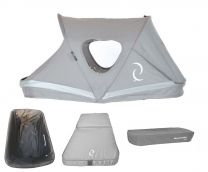 Beachwagon Accessoire Set voor LITE+STURDY - CD14 Incl. Huif, Matras, Beschermhoes en Afdekhoes