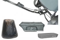 Beachwagon Accessoire Set - voor LITE+STURDY - Bevat Parkeerrem, Bagagevak, Kuipafdekhoes & Kuipbeschermhoes