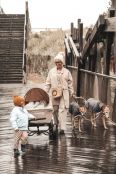 Beachwagon LITE Opvouwbare bolderkar - Zandbruin