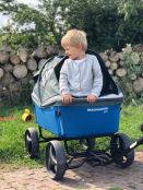 Beachwagon LITE® Opvouwbare bolderkar - Lichtblauw