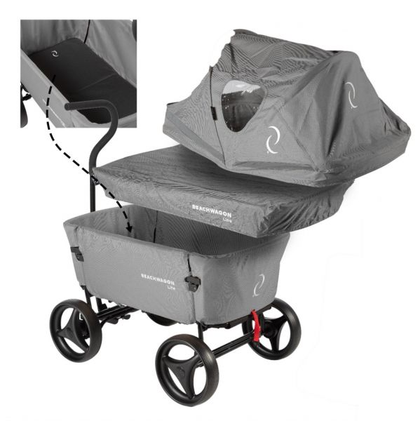 Beachwagon LITE® - Lichtgrijs Combideal 2