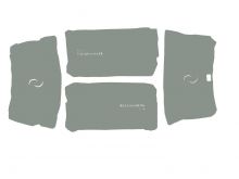 Beachwagon Kuipbekleding voor LITE® - Lichtgrijs