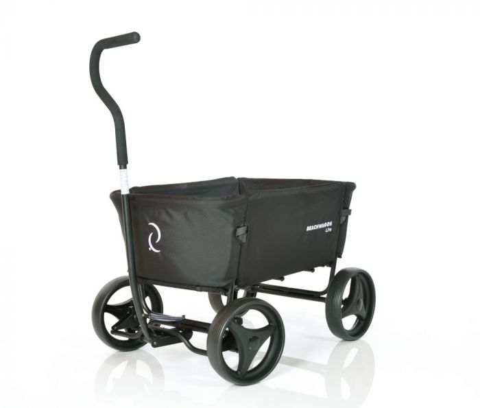 Refurbished - Beachwagon LITE® Opvouwbare bolderkar - Donkerzwart
