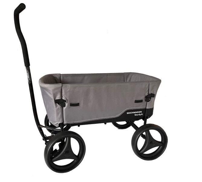 Beachwagon STURDY Opvouwbare bolderkar - Donkergrijs
