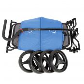 Beachwagon LITE® Opvouwbare bolderkar - Lichtblauw