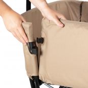 Beachwagon LITE Opvouwbare bolderkar - Zandbruin