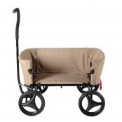 Beachwagon LITE Opvouwbare bolderkar - Zandbruin