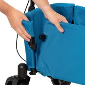 Beachwagon MINI® Opvouwbare bolderkar - Lichtblauw