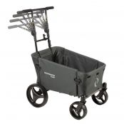 Beachwagon PUSH® Opvouwbare bolderkar - Donkergrijs