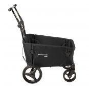 Beachwagon PUSH® Opvouwbare bolderkar - Donkerzwart