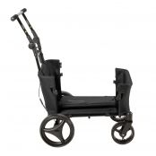 Beachwagon PUSH® Opvouwbare bolderkar - Donkerzwart