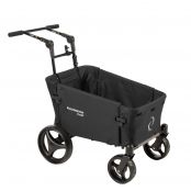 Beachwagon PUSH® Opvouwbare bolderkar - Donkerzwart