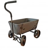 Beachwagon STURDY Opvouwbare bolderkar - Donkergrijs